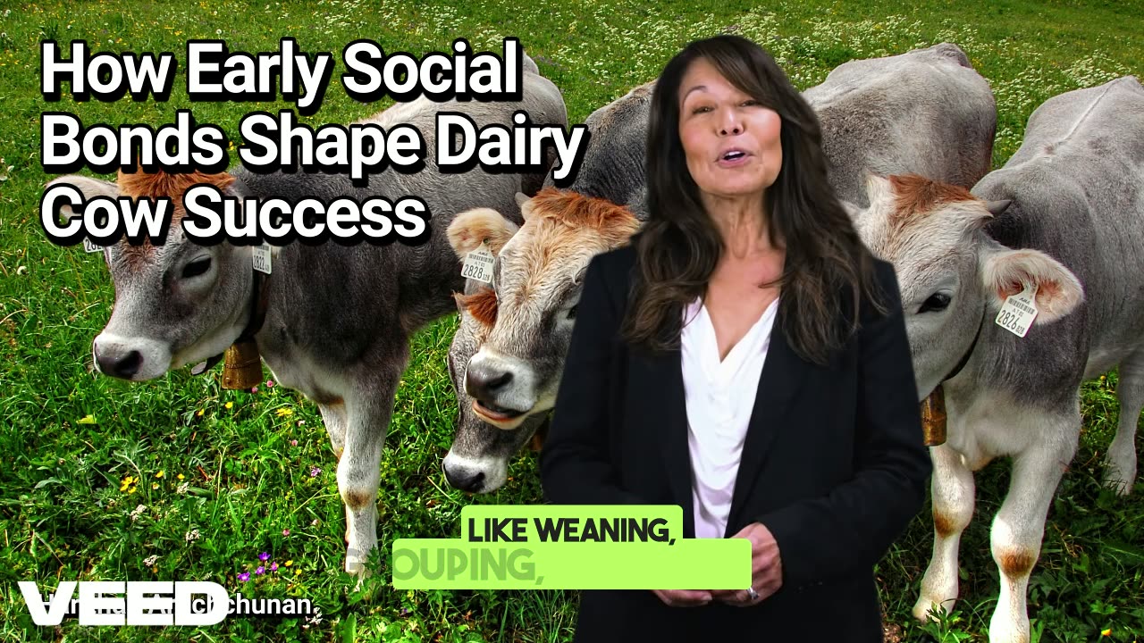 Unlocking Dairy Success: How Early Social Bonds Shape Dairy Cow Success
