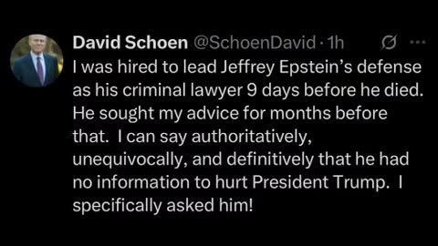 Epstein lawyer breaks silence after Elon Musk's accusation