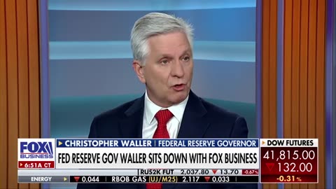 Christopher Waller is 'much more optimistic' on tariffs than before
