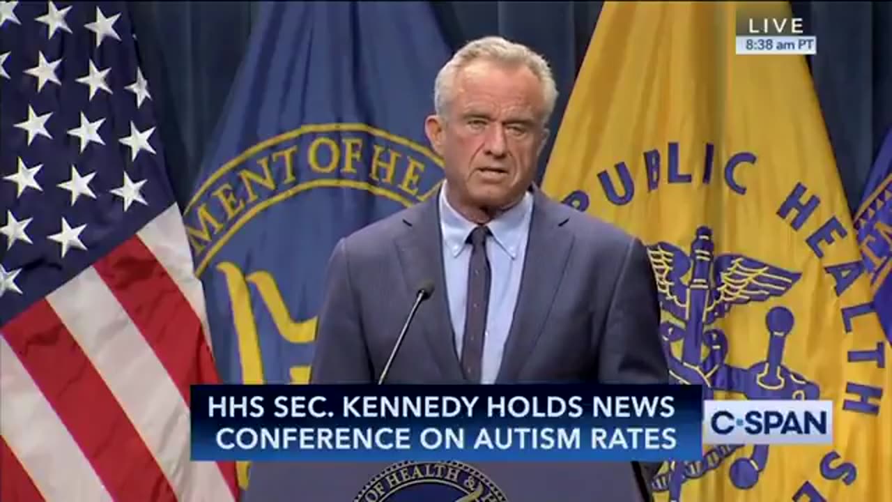 🚨 RFK just announced the latest autism rates in 8 year old children.🚨
