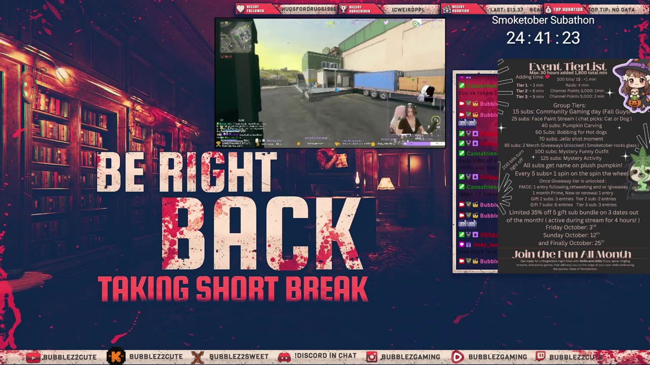 ૮ • ﻌ - ა Let the chaos Begin !! <3 | Smoketober DAY 23!