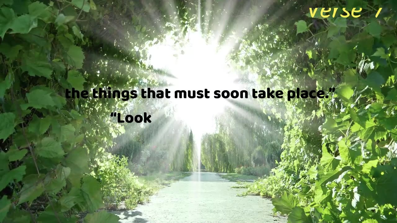 Bible Verse for the day. Revelation's Promise: Blessing in Keeping Prophecy's Word
