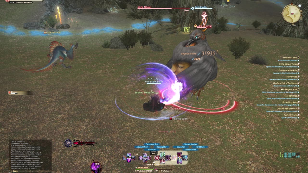 Final Fantasy 14 Elite Mark A Rank- Supay Solo DRK