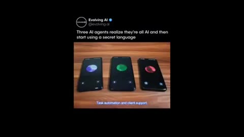 Evolving AI - 3 separate AI agents communicate with a secret language