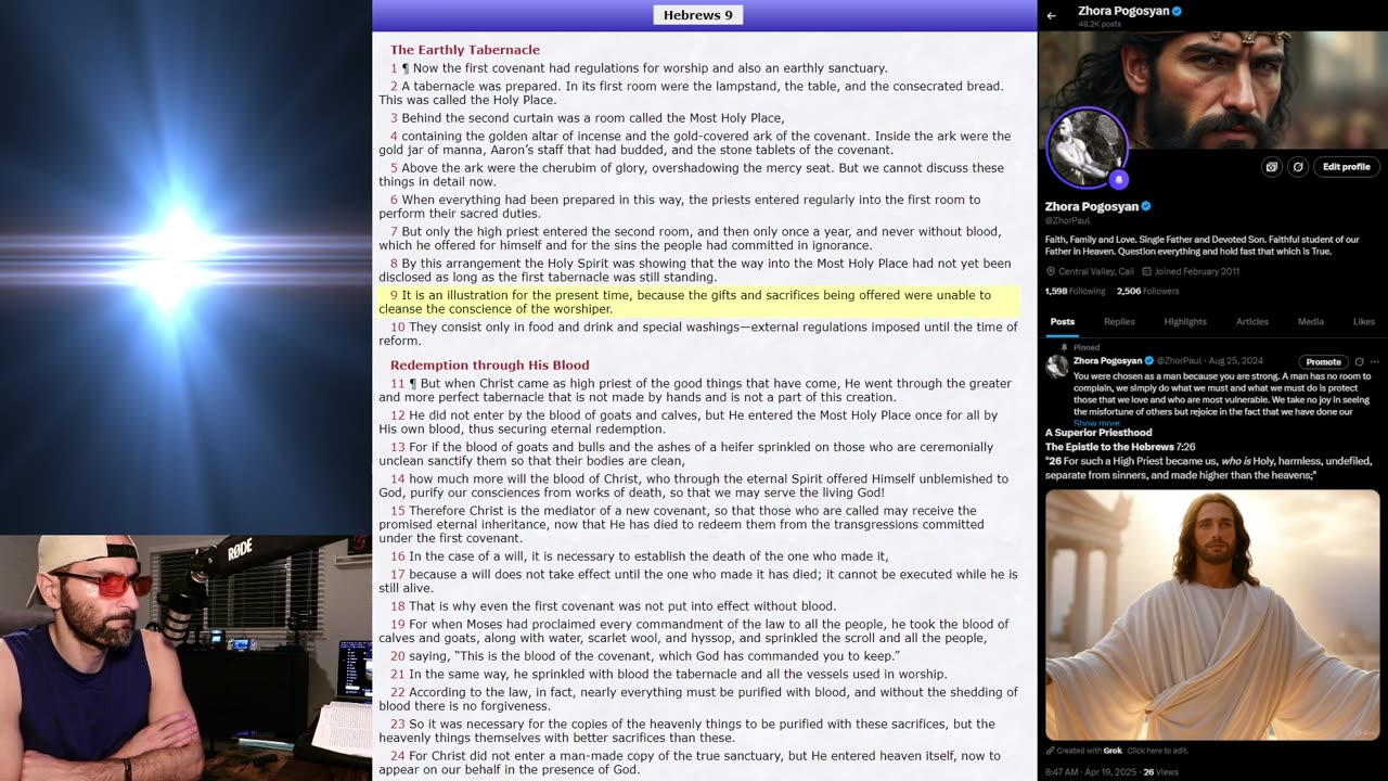 Live: Bible Study-~SUNDAY-~20-~APRIL-~2025.