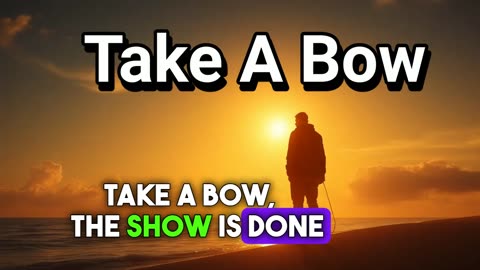 🎭 "Take a Bow" - An AI-Generated Music Video | Dark Theatrical Ballad 🎭