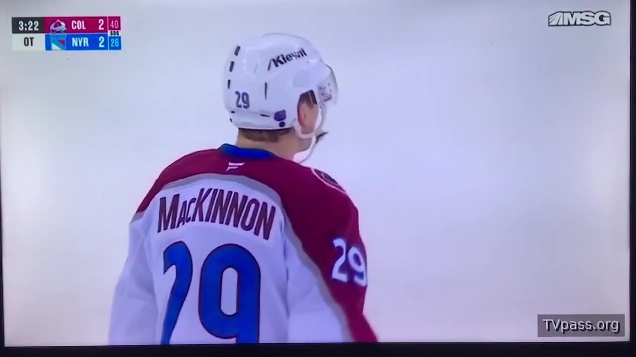 Avalanche Vs Rangers overtime 12/06/2025