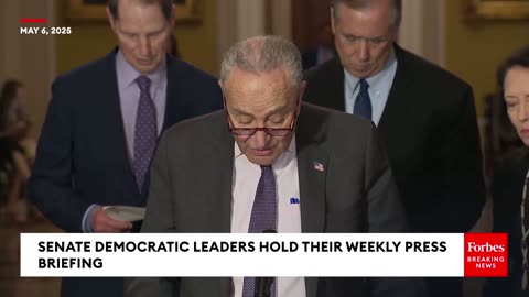 BREAKING NEWS: Senate Democratic Leaders Torch GOP Budget, Take Aim At Trump Crypto Ventures