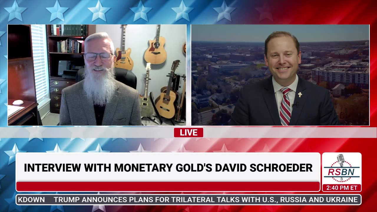WATCH: RSBN Interviews David Schroeder of Monetary Gold - 8/20/25