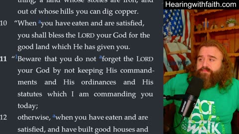 Deuteronomy 8: Remember God's Provision – Humility and Obedience in Prosperity