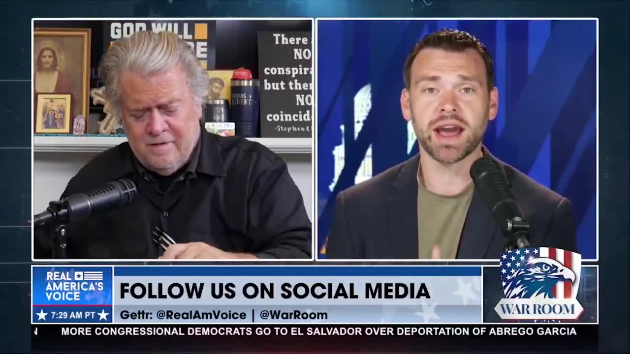 We are burning daylight. Steve Bannon just went scorched earth.