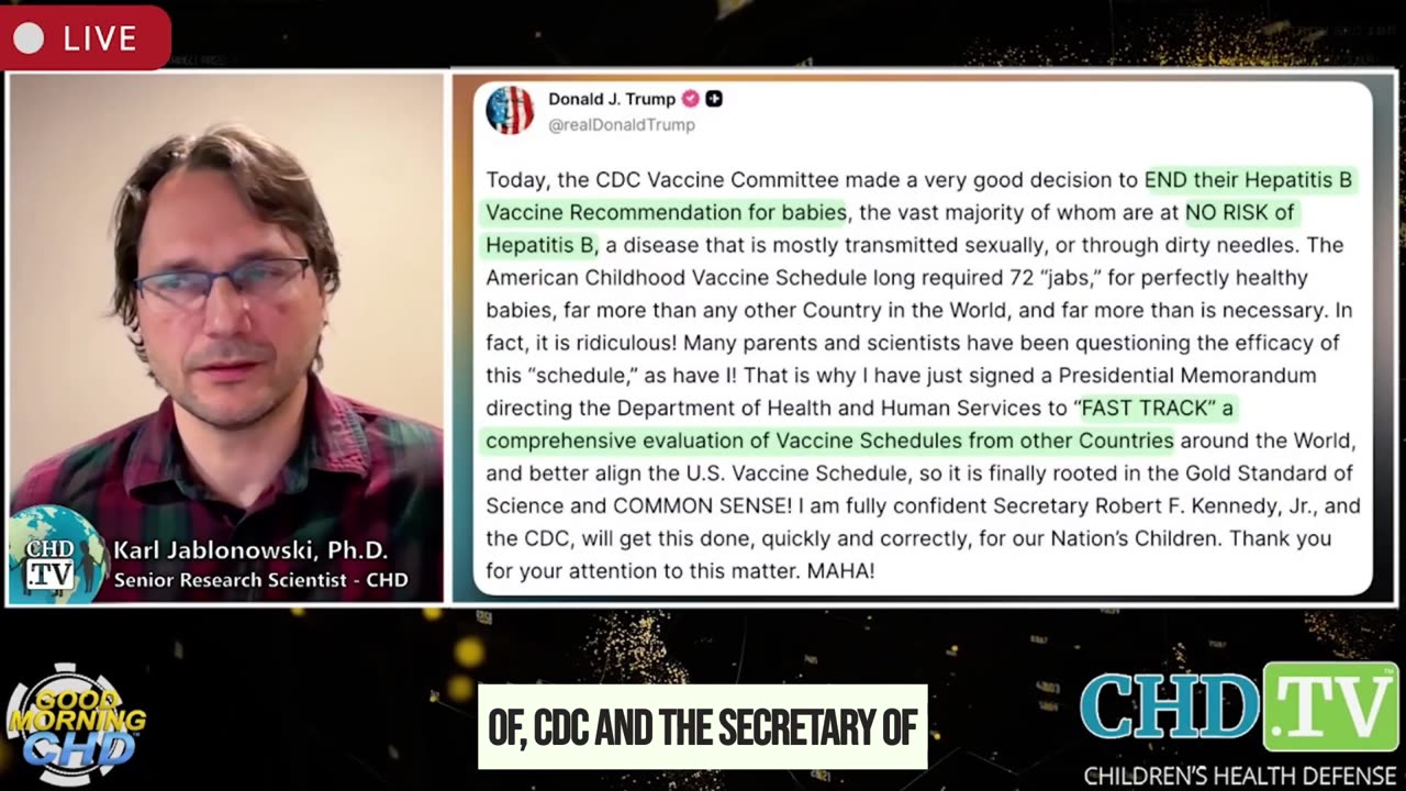 Why does Denmark's vaccine schedule look so different than what we have in the United States?