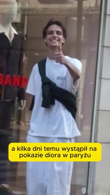 Mikołaj Księżopolski otwiera Prada i błyszczy u Diora #MikołajKsiężopolski #ModaMęska #TydzieńMody