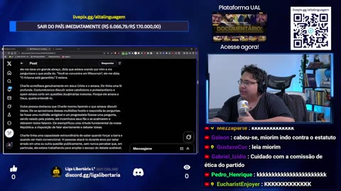 2025-09-10 | O MUNDO PEGANDO FOGO, CHARLIE KIRK ASSASSINADO E FUX ABSOLVE BOLSONARO