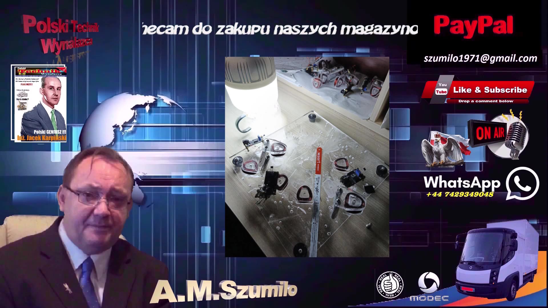 Generator Stark 1 po modyfikacji