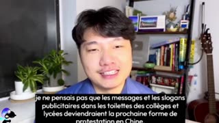 Les chinois recouvrent les toilettes publiques de slogans anti-gouverne-ment