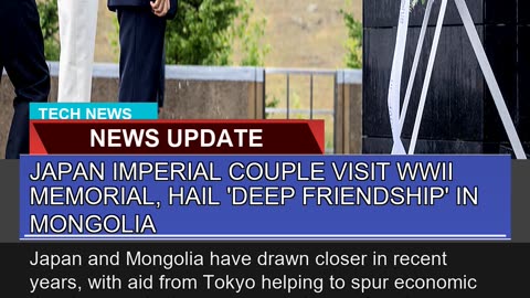 Japan Imperial Couple Visit Wwii Memorial Hail D