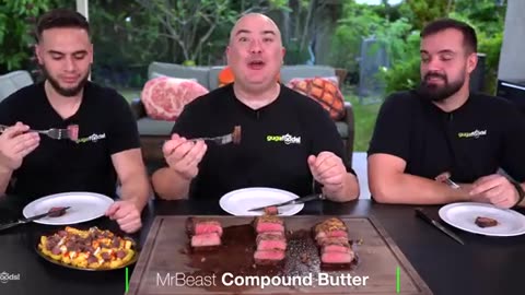 MrBeast tries my STEAK Experiment, Feat. @MrBeast