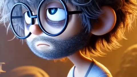 3D animated cartoon