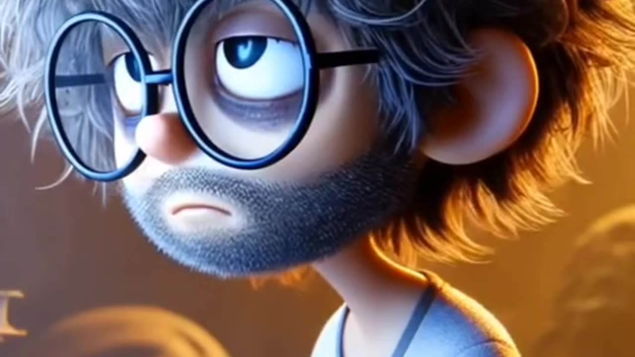 3D animated cartoon