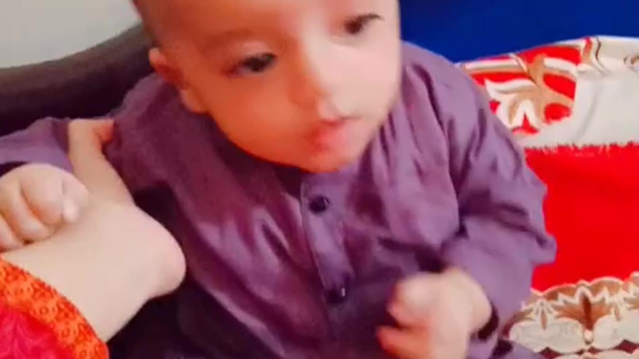My son Muhammad Salaar Hashmi - 3 Months Old
