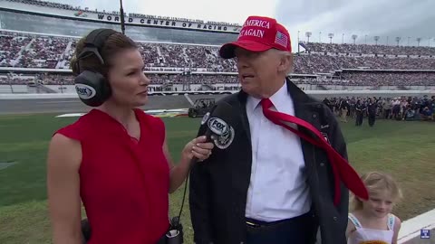 🚨 PRESIDENT TRUMP AT DAYTONA 500: “WE BROUGHT THE AMERICAN SPIRIT BACK IN LESS THAN FOUR WEEKS!” 🇺🇸🏁