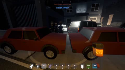 How (not) to trap the police inside the police station