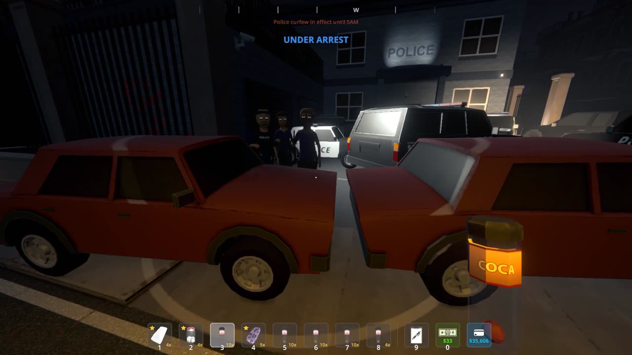 How (not) to trap the police inside the police station