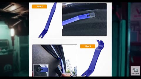 GOOACC 5PCS Auto Trim Removal Tool Kit No-Scratch Pry Tool Kit for Car Door Cli