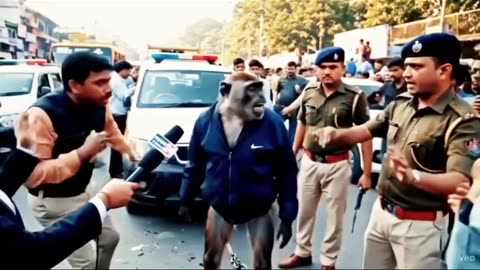 "Tinku Ki Gaadi Se Hui Takkar 💥 Ladki Ka Gussa Dekho! 😳🐒"