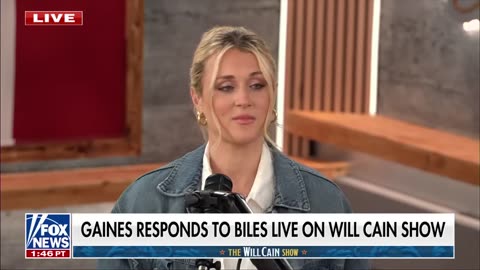 Riley Gaines responds to 'X' backlash from Simone Biles