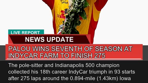 Palou Wins Seventh of Season at Indycar Farm to Fi