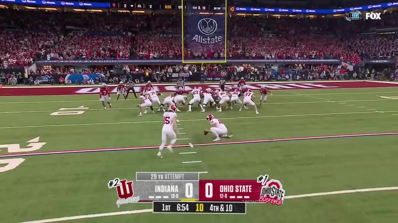 Indiana vs. Ohio State