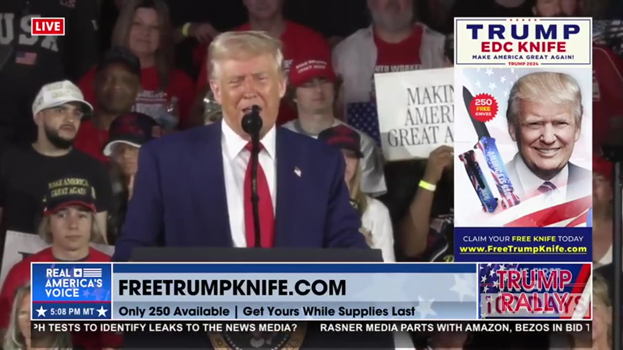 TRUMP THANKS ELON MUSK