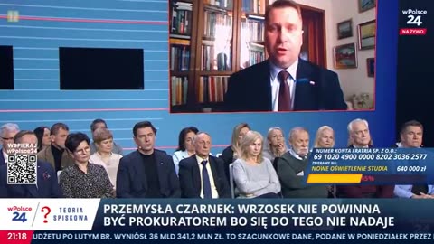 💥 „Teoria Spiskowa?” 🎤 @CzarnekP : Wrzosek nie powinna być prokuratorem