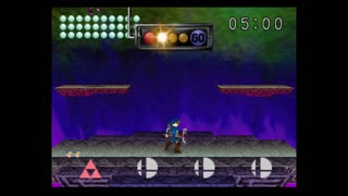 Super Smash Bros. | 1 Player Game | Link | Credits + Unlock Captain Falcon