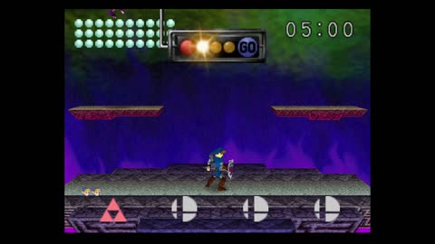 Super Smash Bros. | 1 Player Game | Link | Credits + Unlock Captain Falcon