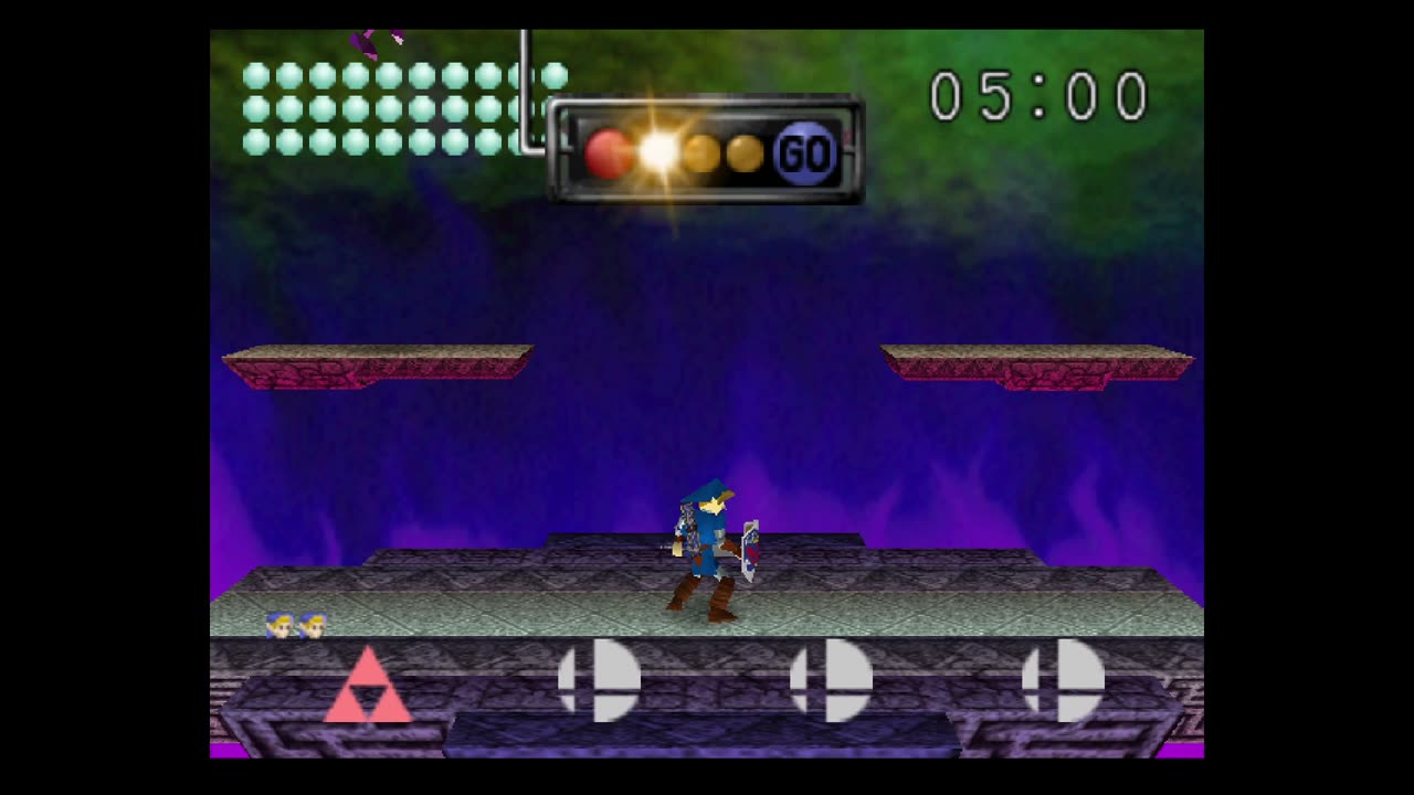 Super Smash Bros. | 1 Player Game | Link | Credits + Unlock Captain Falcon