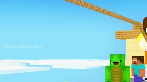 Herobrine & Mikey Play Squid Game Jump Rope! - Minecraft Animation #minecraft
