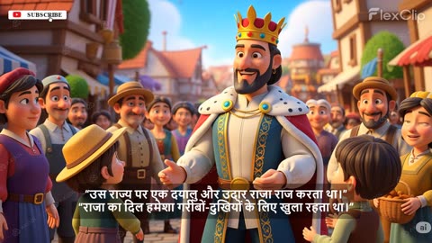 Help given from a true heart never goes waste. #RajaAurDevta #HindiStory #MoralStory #3DAnimation