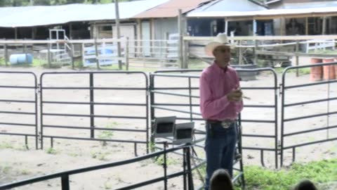 Skipper Calder & Cowboy-up Ministry bring horse training with a message at 11am.