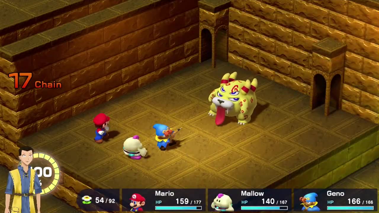 Super Mario RPGmake day 23 Didn't I beat this guys already?