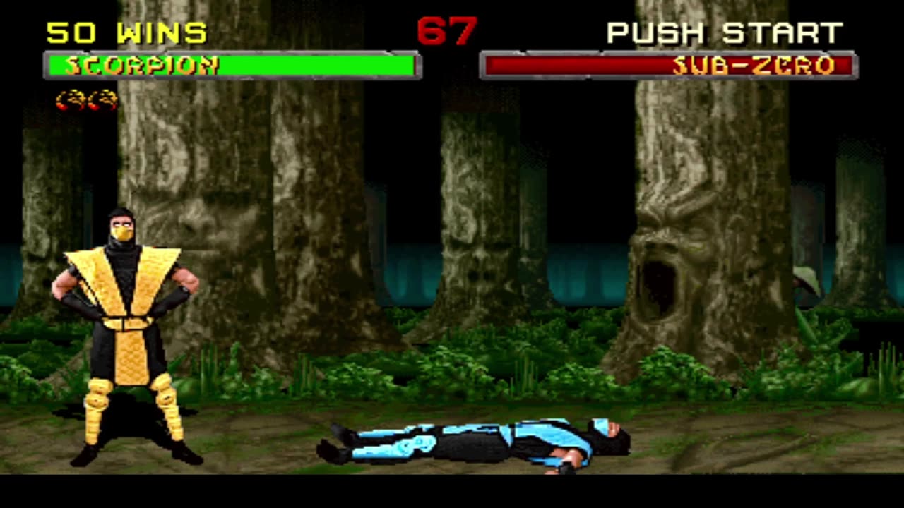 Mortal Kombat II, Fighting Noob Saibot