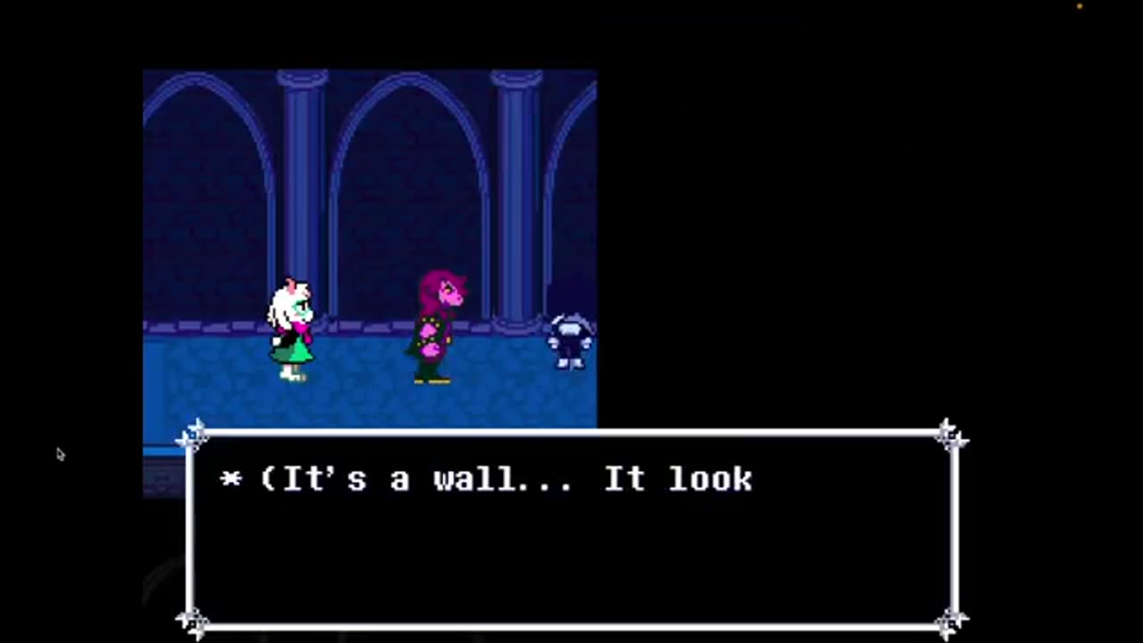 Kris Hugs the Wall - Deltarune Chapter 4 Livestream Highlight