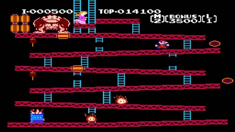 Donkey Kong Gamecube Edition Game B Level 1