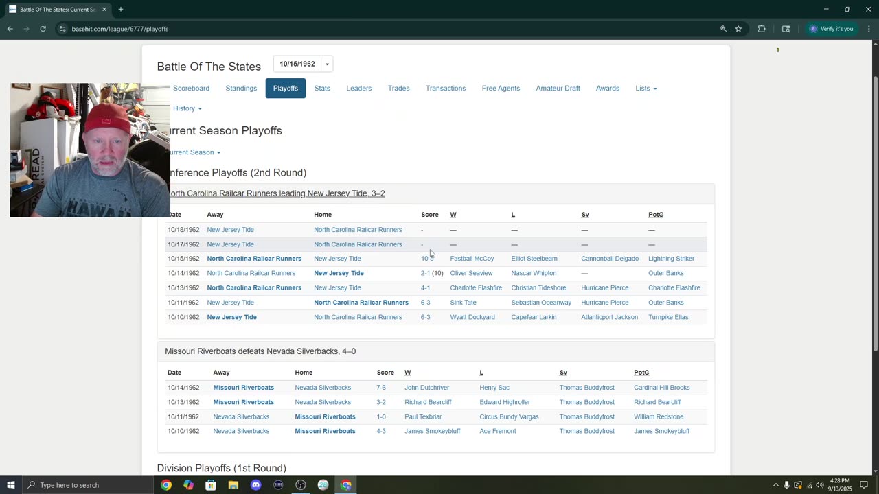Bots: Conference Championship Game # 4 & a gm. #5