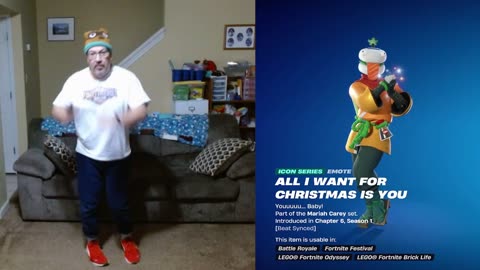 FFG Dance Fortnite Emotes All I Want for Christmas is You