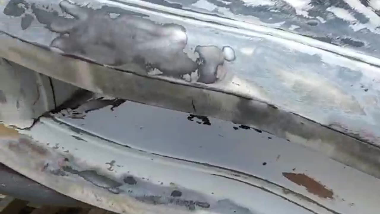 052925 54 Chevy grill clean up PART 2