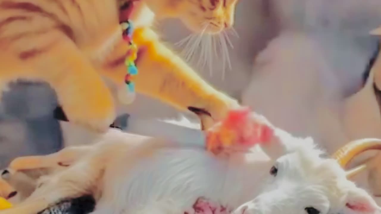 A gangster cat life style