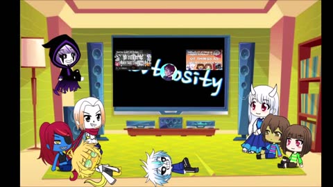 D ScapeTale Reacts To Saying a Lot of Things as Flowey Gacha (I was lazy)